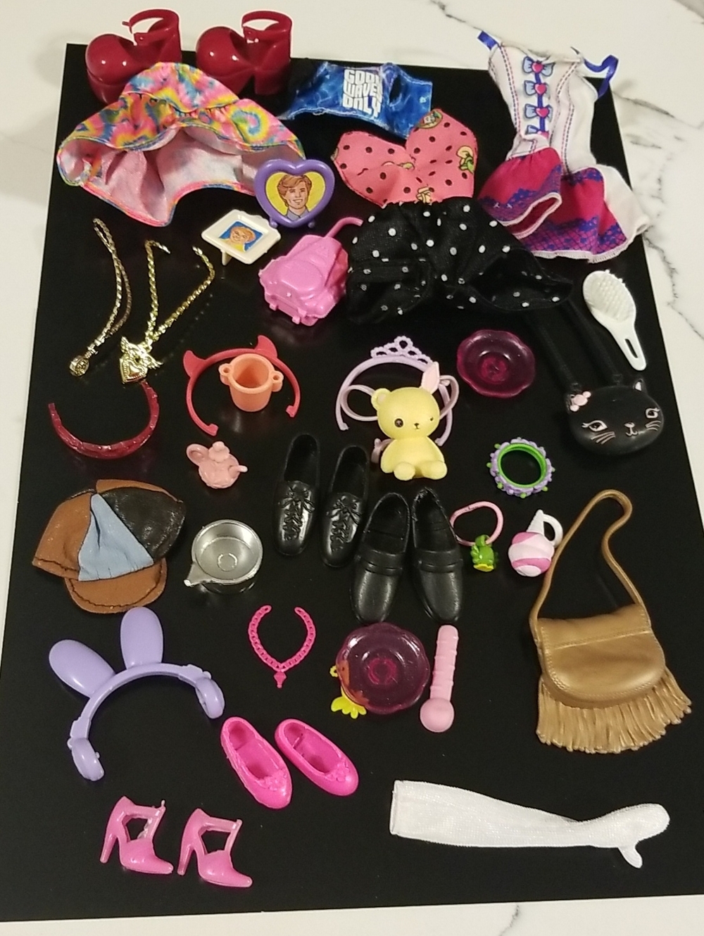 Barbie and Friends Clothes And Accessories Lot